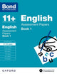Book cover of: Bond 11+: English: Assessment Papers. By: Sarah Lindsay