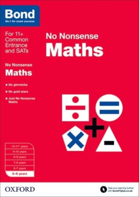 Book cover of: Bond: Maths: No Nonsense. By: Sarah Lindsay