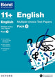 Bond 11+: English: Multiple-choice Test Papers (for GL Assessment & other 11 plus exams), Pack 1 9780192740830 Sarah Lindsay