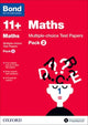 Bond 11+: Maths: Multiple-choice Test Papers (for GL Assessment & other 11 plus exams), Pack 2 9780192740861 Sarah Lindsay