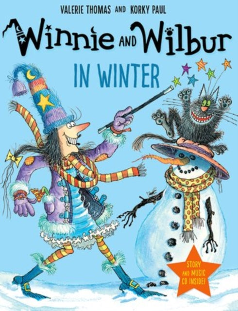 Book cover of: Winnie and Wilbur in Winter and audio CD. By: Howard Hughes