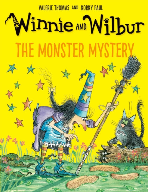 Book cover of: Winnie and Wilbur: The Monster Mystery PB. By: Valerie Thomas