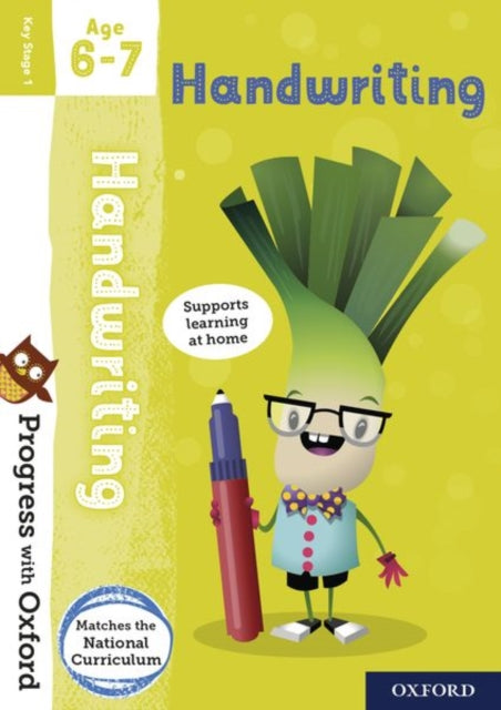 Book cover of: Progress with Oxford: Handwriting Age 6-7. By: Fiona Tomlinson