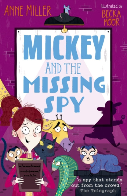 Book cover of: Mickey and the Missing Spy. By: Anne Miller