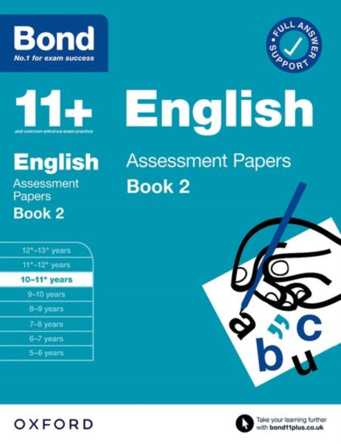 Book cover of: Bond 11+ English Assessment Papers 10-11 Years Book 2: For 11+ GL assessment and Entrance Exams. By: Oxford Editor