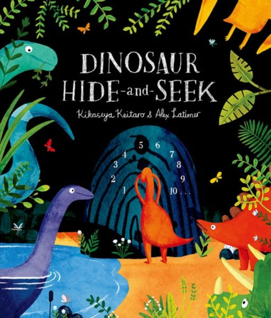 Book cover of: Dinosaur Hide-and-Seek: A Prehistoric Search-and-Find Picture Book