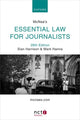 Book cover of: McNae's Essential Law for Journalists. By: Sian Harrison
