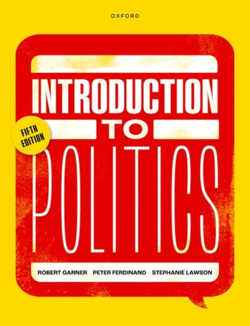 Book cover of: Introduction to Politics. By: Robert Garner