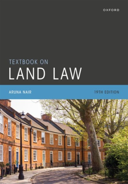 Book cover of: Textbook on Land Law. By: Aruna Nair