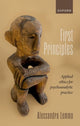 Book cover of: First Principles. By: Alessandra Lemma