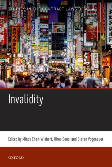 Book cover of: Invalidity. By: Mindy Chen-Wishart