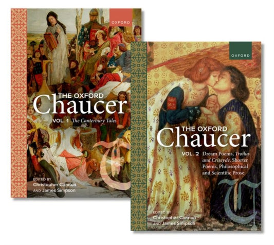 Book cover of: Oxford Chaucer. By: Christopher Cannon