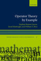Book cover of: Operator Theory by Example. By: Stephan Ramon Garcia