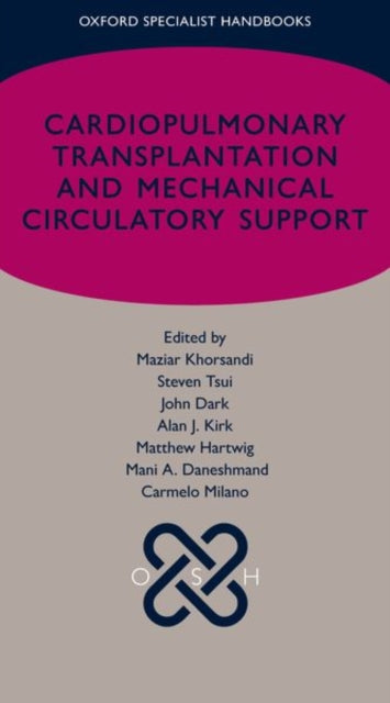 Book cover of: Cardiopulmonary transplantation and mechanical circulatory support. By: Maziar Khorsandi