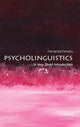 Book cover of: Psycholinguistics. By: Fernanda Ferreira
