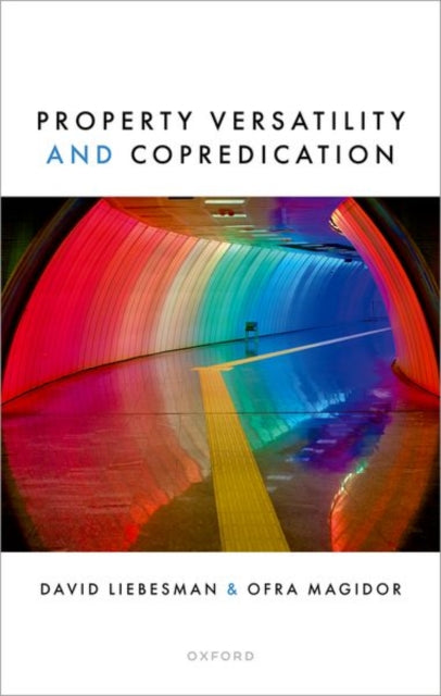 Book cover of: Property Versatility and Copredication. By: David Liebesman