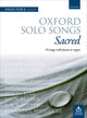 Book cover of: Oxford Solo Songs: Sacred
