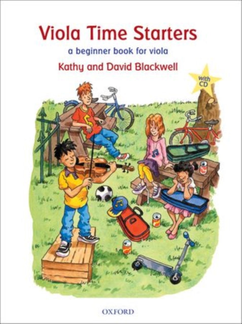 Book cover of: Viola Time Starters + CD. By: Kathy Blackwell