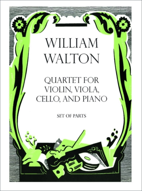 Book cover of: Quartet for Violin, Viola, Cello, and Piano