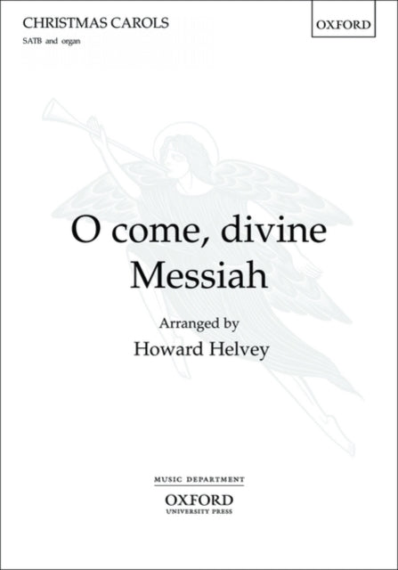 Book cover of: O come, divine Messiah!