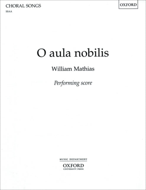 Book cover of: O aula nobilis