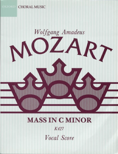 Book cover of: Mass in C minor. By: Wolfgang Amadeus Mozart