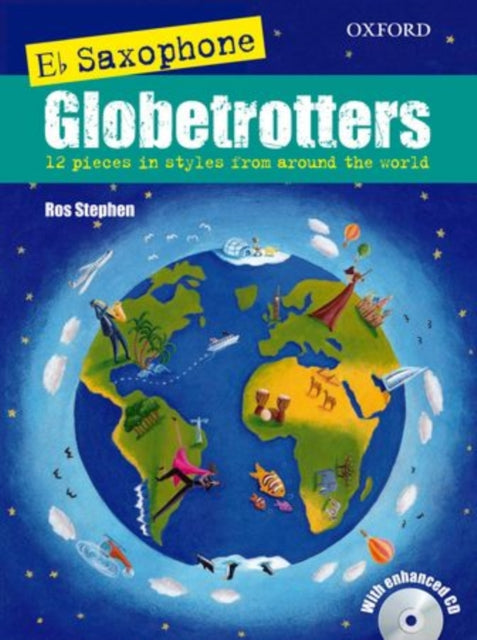 Book cover of: Saxophone Globetrotters, E flat edition + CD