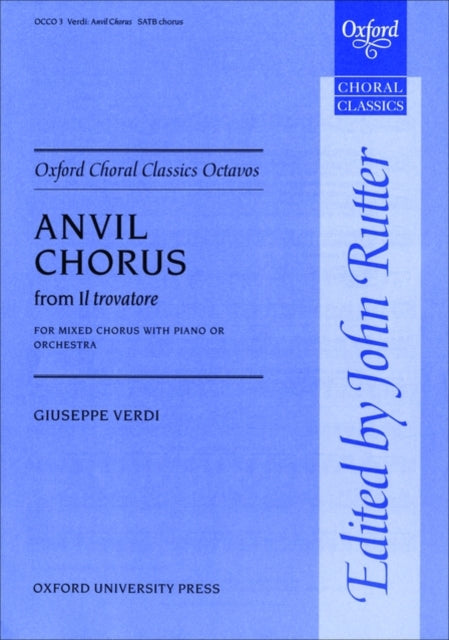 Book cover of: Anvil Chorus from Il trovatore