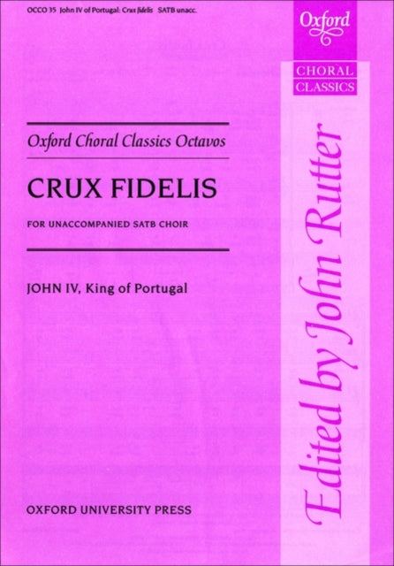 Book cover of: Crux fidelis