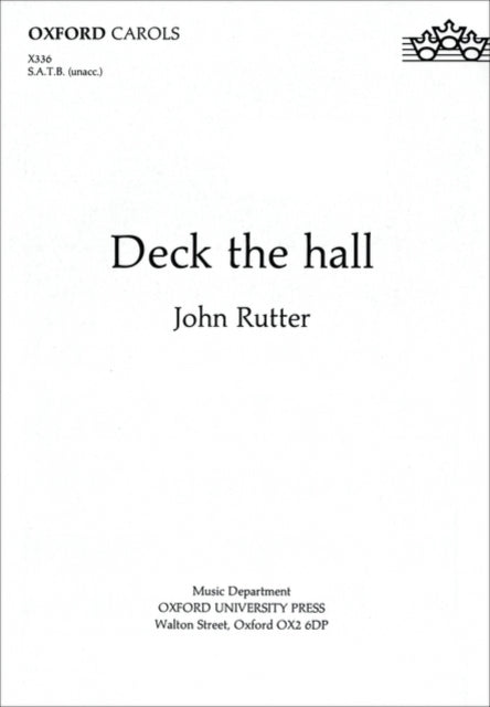 Book cover of: Deck the hall