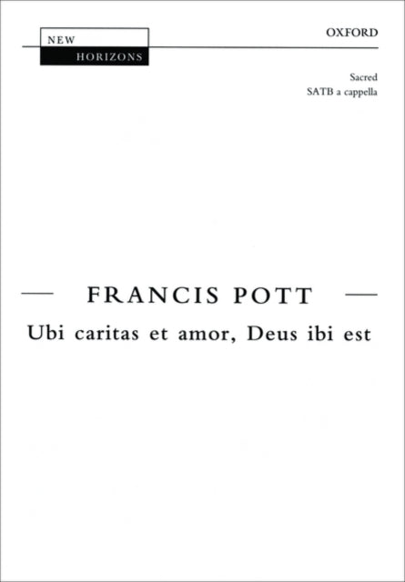 Book cover of: Ubi caritas et amor, Deus ibi est