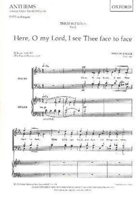 Here, O my Lord, I see Thee face to face
