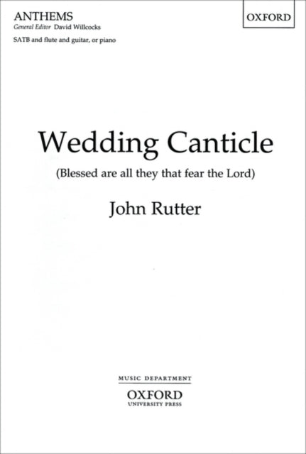 Book cover of: Wedding Canticle