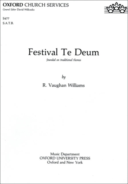 Book cover of: Festival Te Deum