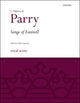 Book cover of: Songs of Farewell