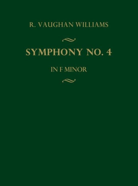 Book cover of: Symphony No. 4. By: Ralph Vaughan Williams