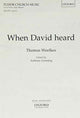 Book cover of: When David heard