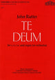 Book cover of: Te Deum. By: John Rutter