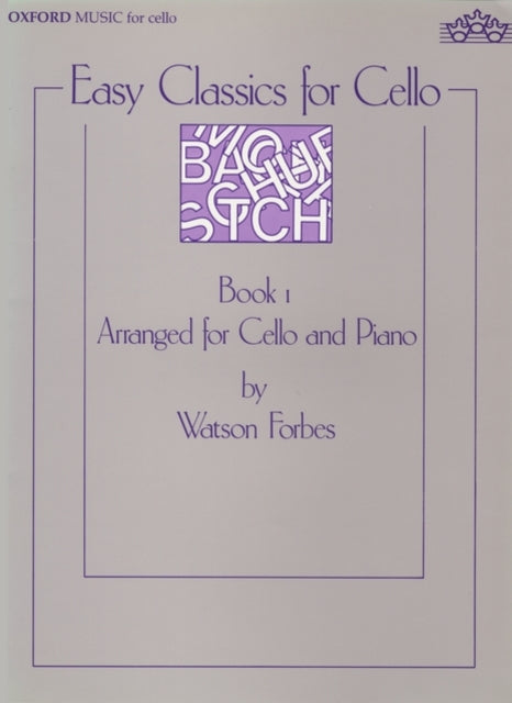 Book cover of: Easy Classics for Cello