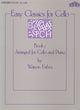 Book cover of: Easy Classics for Cello