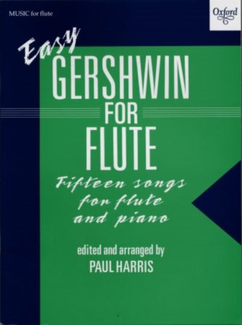 Book cover of: Easy Gershwin for Flute. By: George Gershwin
