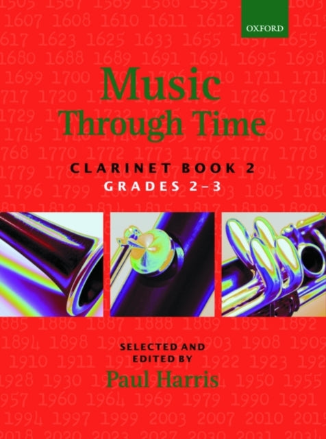 Book cover of: Music through Time Clarinet Book 2. By: Paul Harris