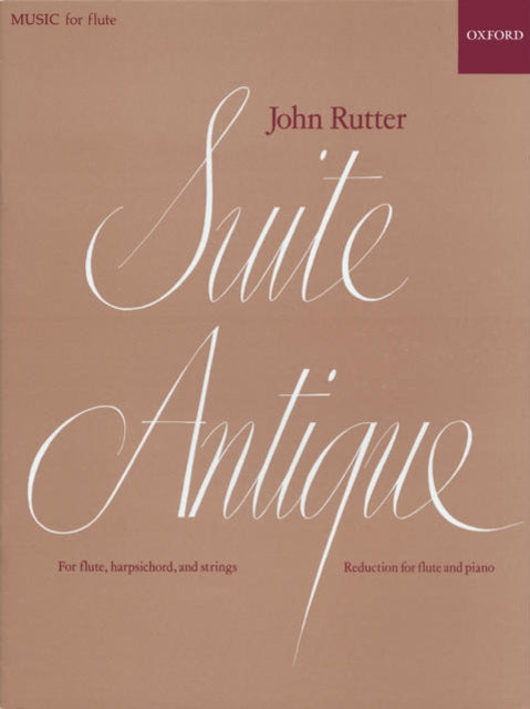 Book cover of: Suite Antique. By: John Rutter