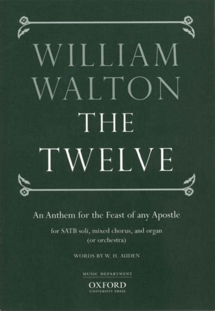 Book cover of: Twelve. By: William Walton