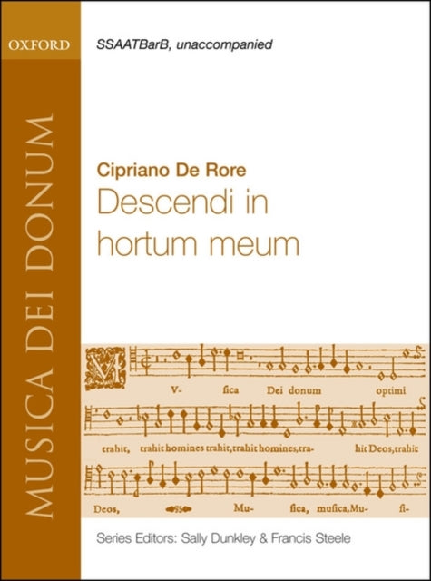 Book cover of: Descendi in hortum meum