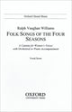 Book cover of: Folk Songs of the Four Seasons