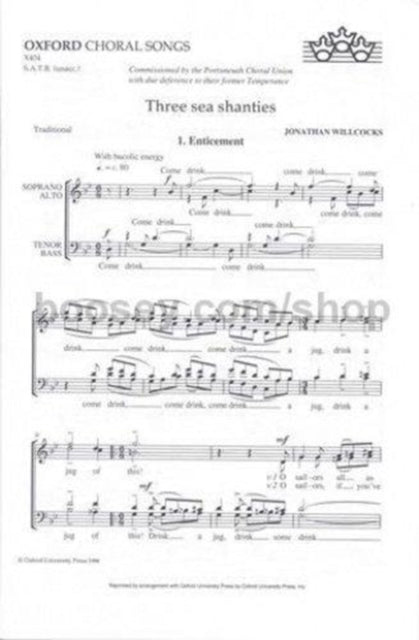 Book cover of: Three Sea Shanties