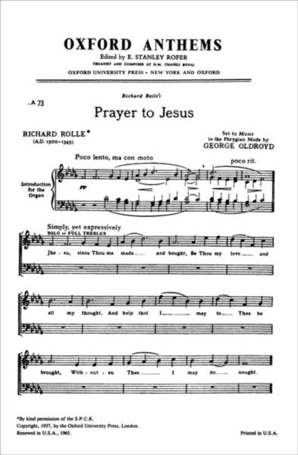 Book cover of: Prayer to Jesus