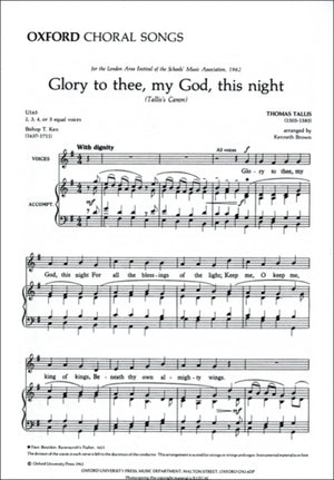 Glory to Thee my God this night
