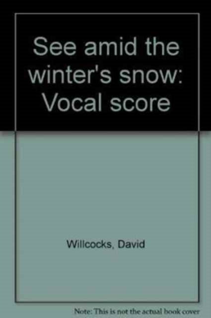 Book cover of: See amid the winter's snow